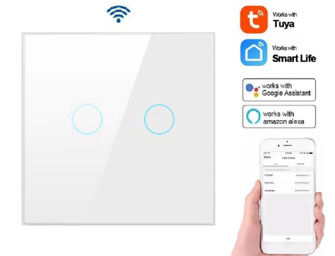 Перемикач світла, wi-fi , сенсогрний.