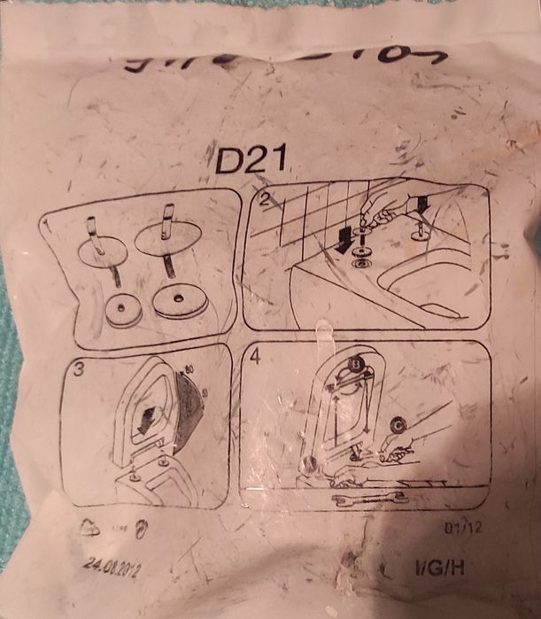 Zestaw montażowy do 9M68S001