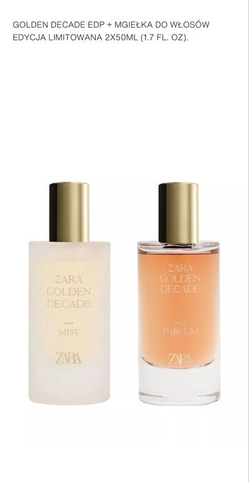 golden decade edp + mgiełka do włosów edycja limitowana 2x50ml