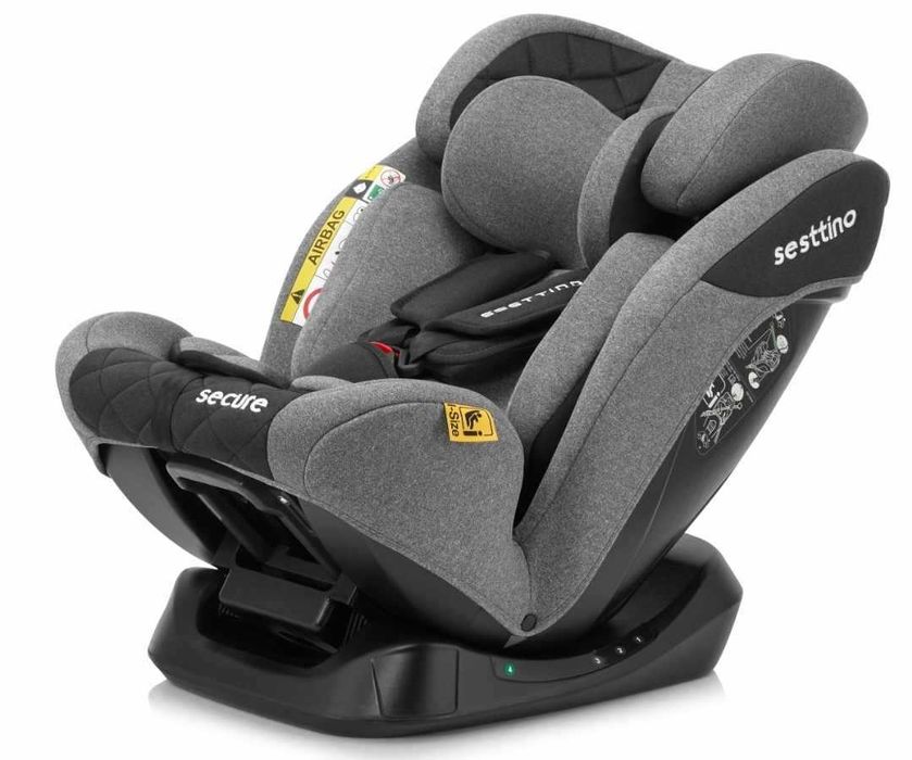 Fotelik Samochodowy Sesttino Secure PRO 0-36kg. 40-150cm.