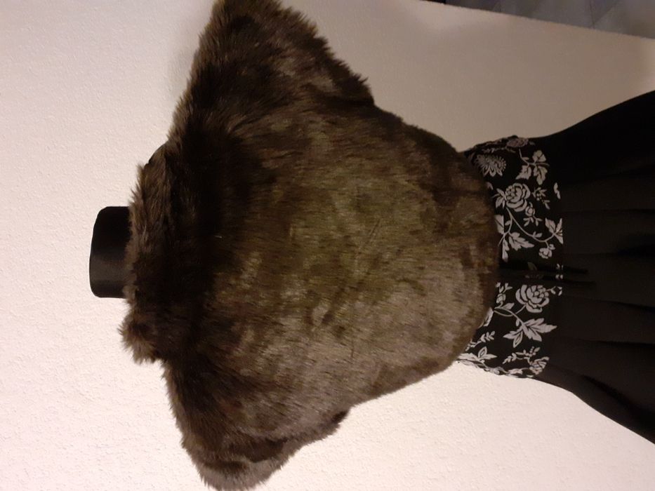 Bolerko futrzane nowe M/L