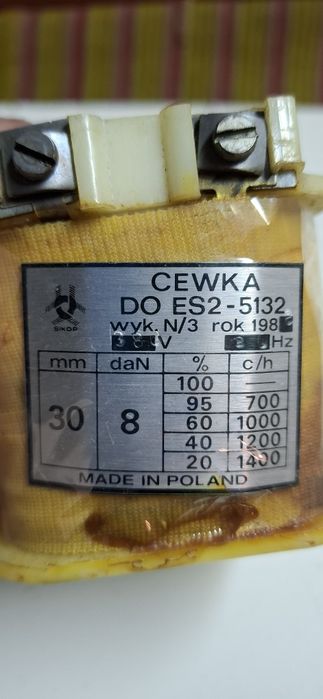 Cewka do elektromagnesu ES2-5132 8kg