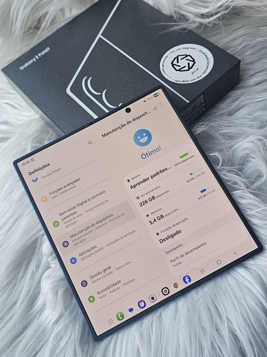 Samsung Zfold 7 256gb C/garantia Possibilidade de Financiamento 6x 18X