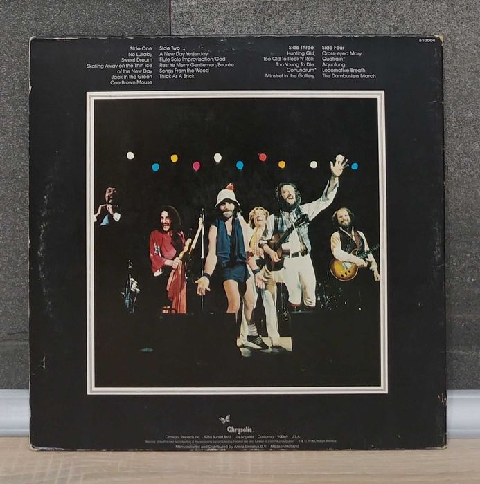 Jethro Tull - Live - Bursting Out. 1978r. Germany . Ex. Płyta winylowa