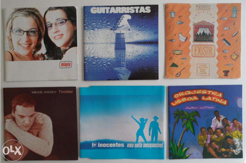 CD's Música Portuguesa (individualmente ou em lote)