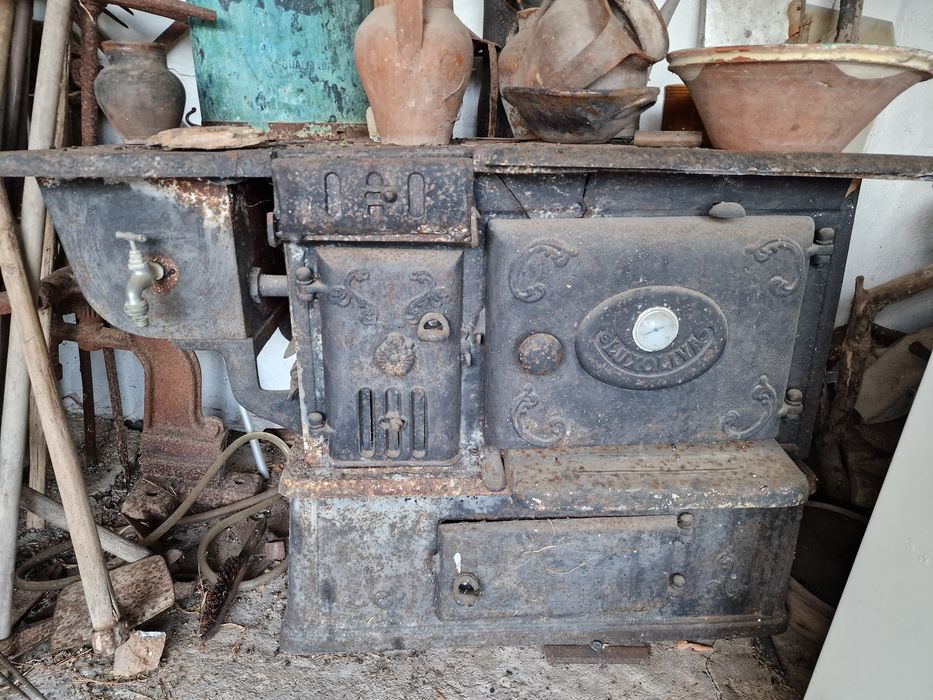 Fogão Lenha Antigo Luxoliva