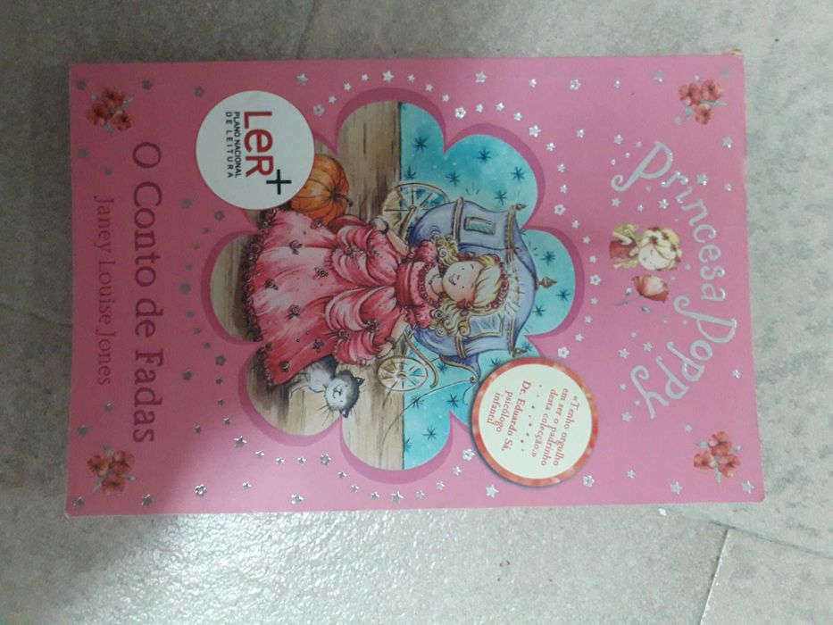 Livro "O conto de fadas" - princesa poppy