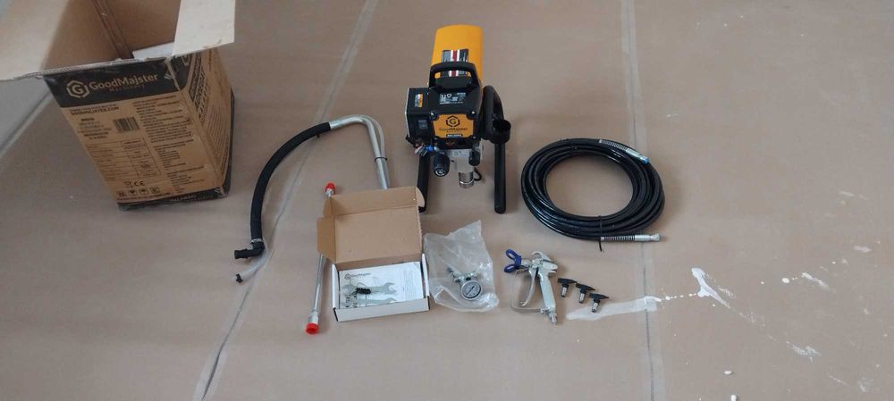 AGREGAT MALARSKI Hydrodynamiczny 900W 3000PSI 210BAR Wąż 15M