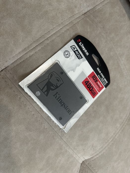 Продам SSD диск для ноутбука Kingston A400 на 480 Gb в гарному стані