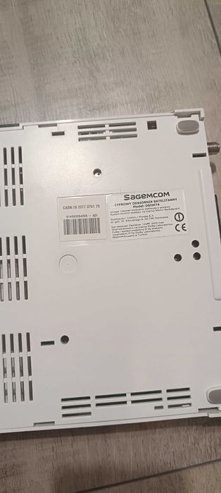 Dekoder Sagem NC+ na doładowanie