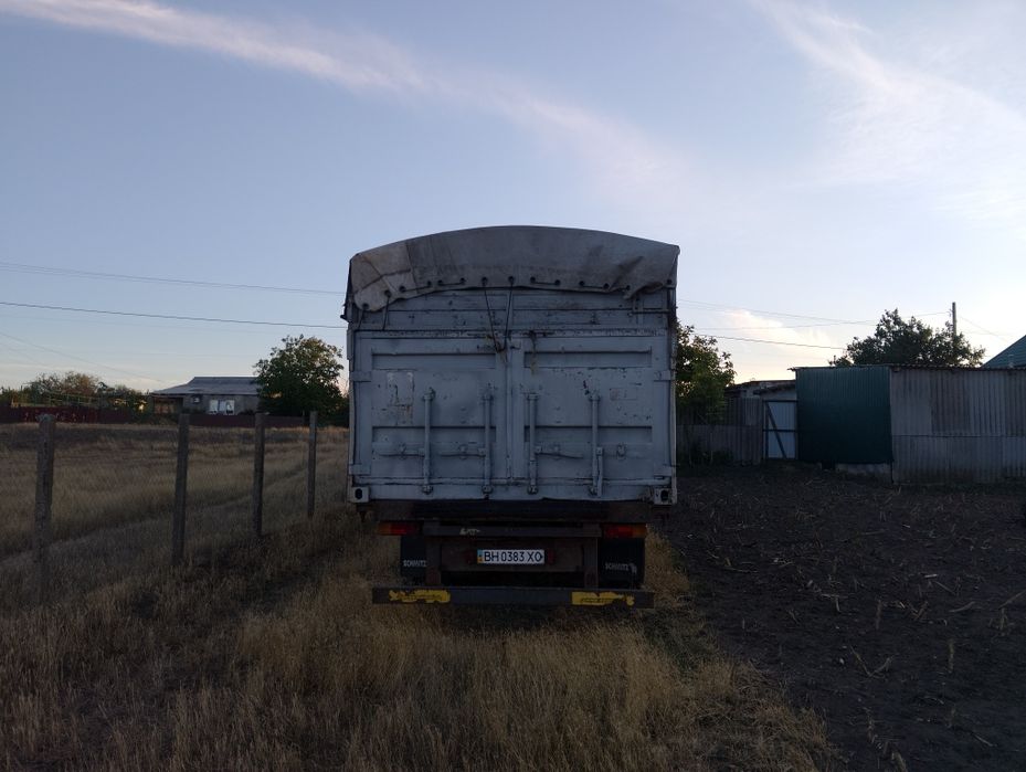 МаЗ з напів причепом