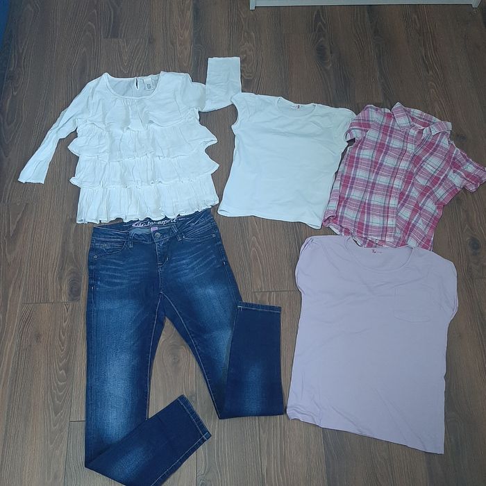 Продам огромный пакет вещей на девочку  12-13лет