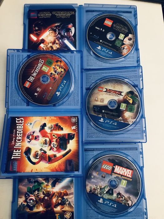 4x lego ninjago star wars iniemamocni marvel super heroes Disney pixar
