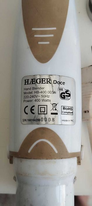 Varinha mágica Haeger 400Watts aproveitamento de peças