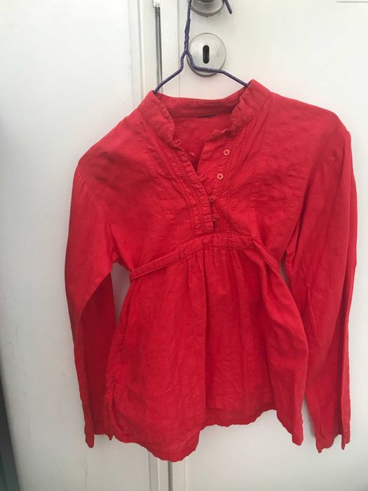 Camisa e camisola meia estação