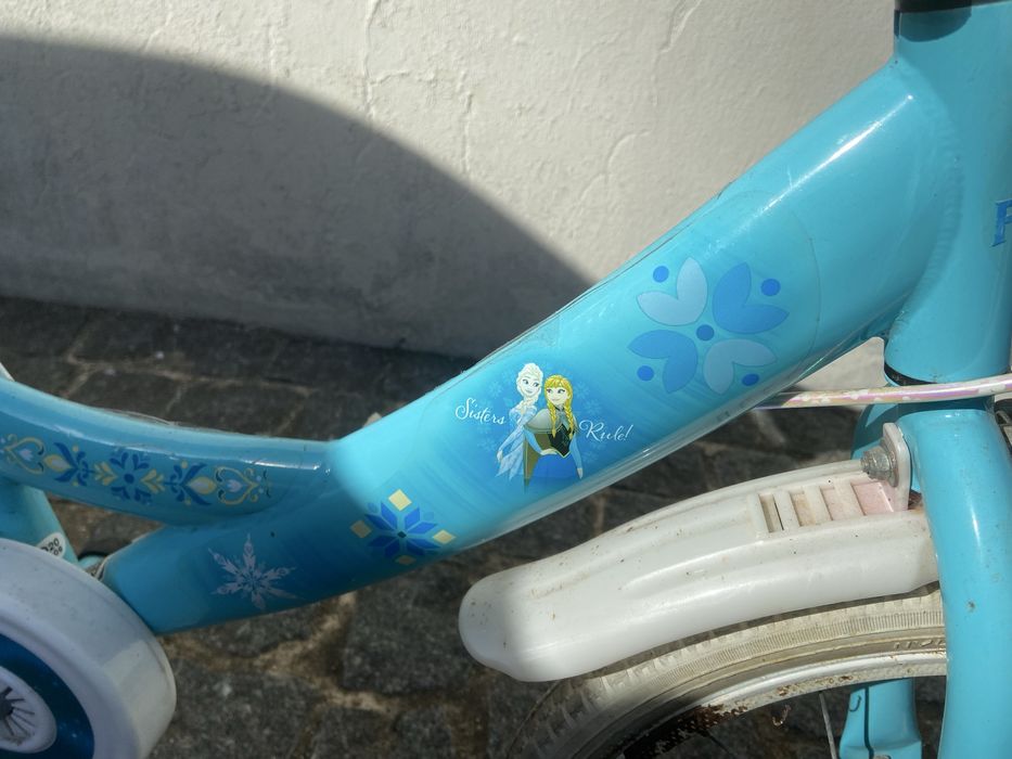 Bicicleta menina Frozen