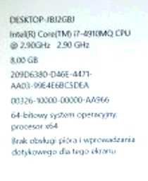 Laptop Dell Precision M6800