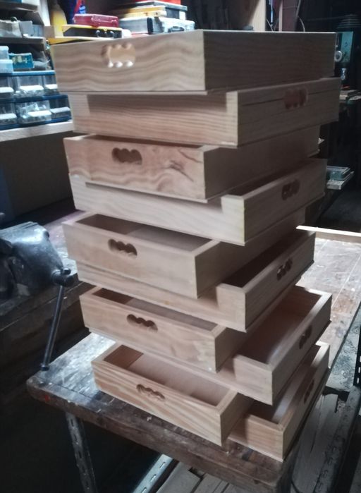 Tabuleiros em madeira