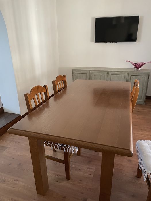 Mesa de jantar carvalho