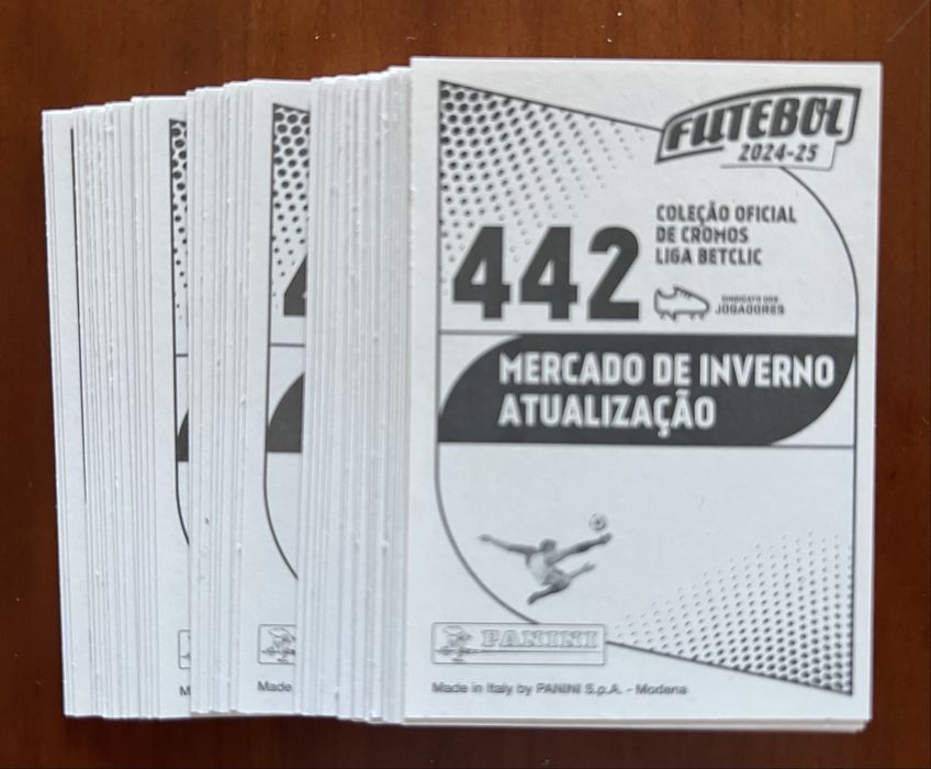 Coleção completa Futebol 2024/25