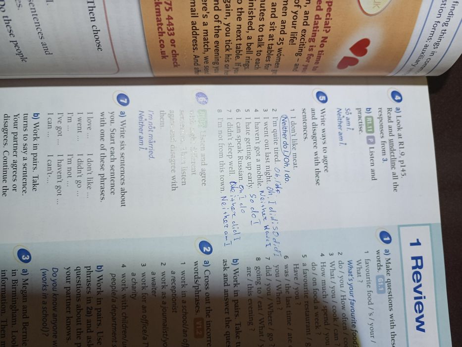 Student's book Pre-Intermediate Face to face з диском. Є відмітки до 1