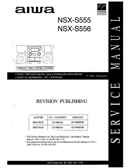 Aparelhagem Alwa nsx-s556
