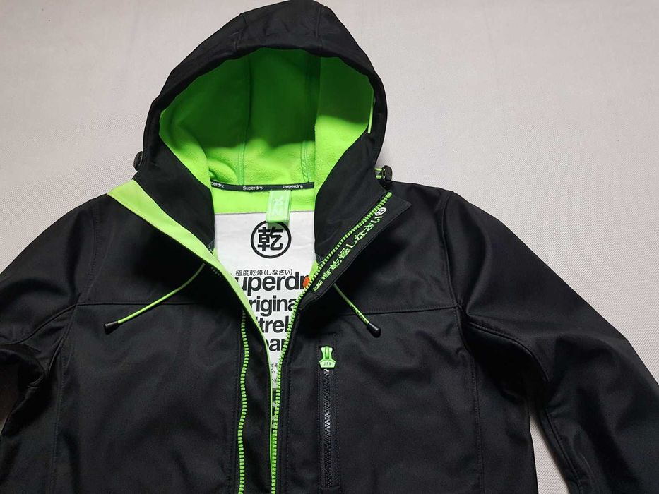 SUPERDRY - Windtrekker / Męska Kurtka Softshell roz. L/M Igła Stan