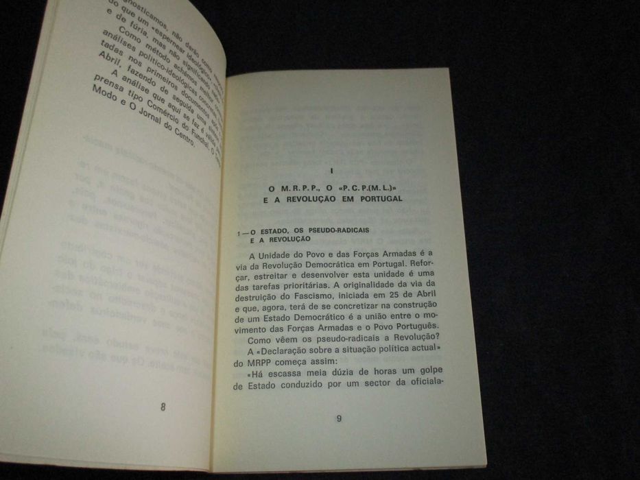 Livro A Farsa dos pseudo radicais em Portugal José Manuel Jara