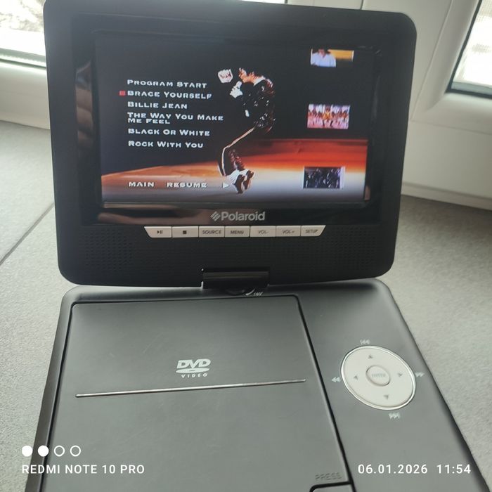 Polaroid PDVD-193C портативный DVD плеер