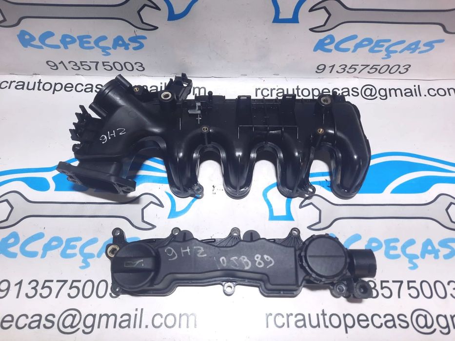 TAMPA TAMPO VALVULAS PEUGEOT 307 1.6 HDI 16V 110CV 9HZ 10JB89 9660281080 206 207 307 407 3007 3008 CITROEN C5 C3 PICASSO C4 PICASSO GRAND PICASSO MINI COOPER R56 MINI CLUBMAN R55 R57 CABRIO COLETOR ADMISSÃO