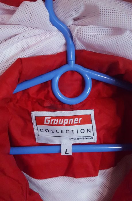 Kurtka wiatrówka na wiatry sportowa