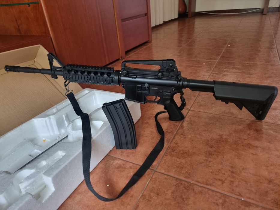 Airsoft m4a1 Full metal s/ pintura