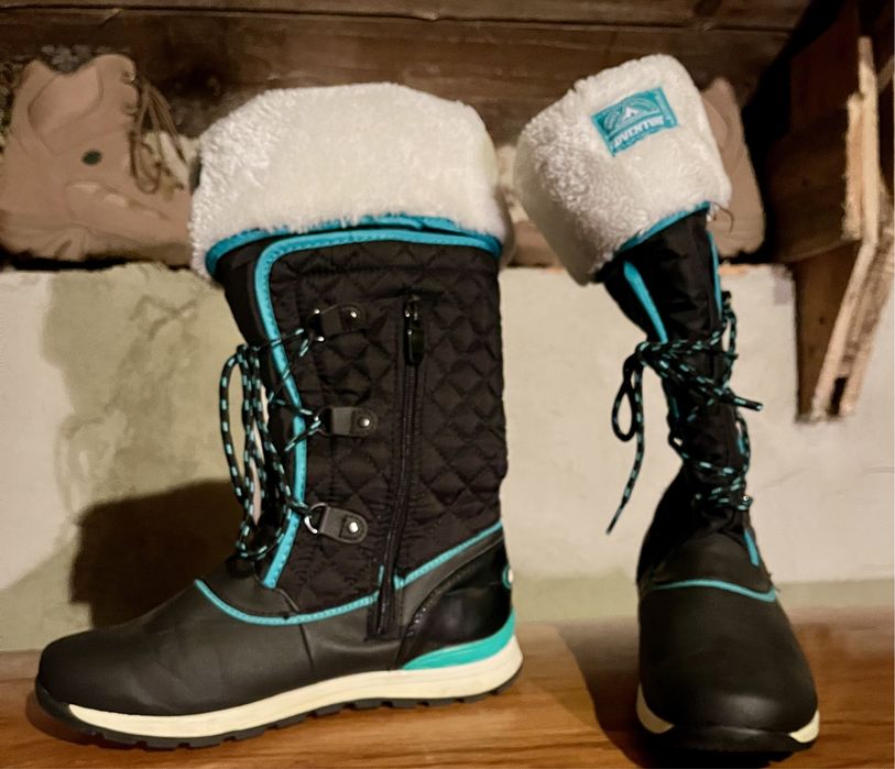 Przepiękne śniegowce z futerkiem. 38. Adventure Sky Resort