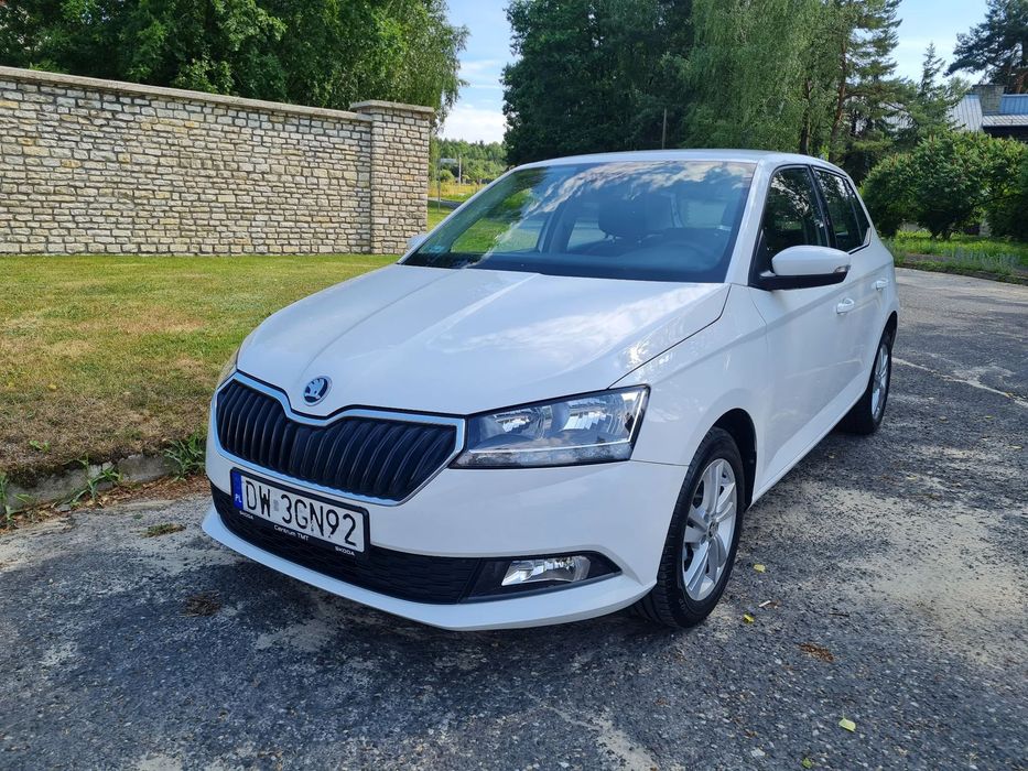 Skoda Fabia 1.0 + GAZ, model 2020, Krajowa, BEZWYPADKOWA, VAT 23%