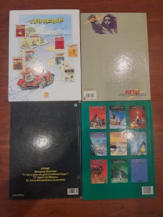 Lote de 9  Banda Desenhadas em Francês