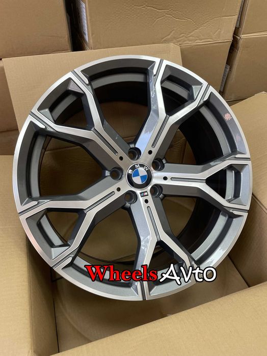 диски R20 5*112 BMW X5 X6 X7 G05 G07 G06 G01 разноширокие 741 стиль