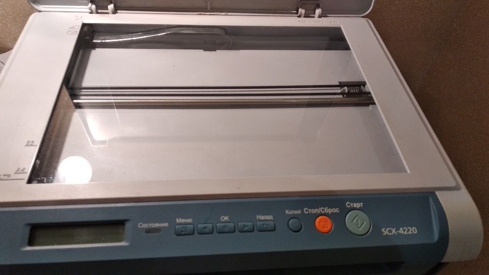 Легендарное лазерное МФУ 3в1 Samsung SCX 4220 НОВ.КАРТРИДЖ. ВЕЧНЫЙ ЧИП