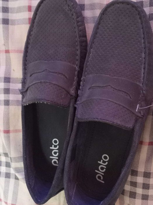 замшевые мокасины 41