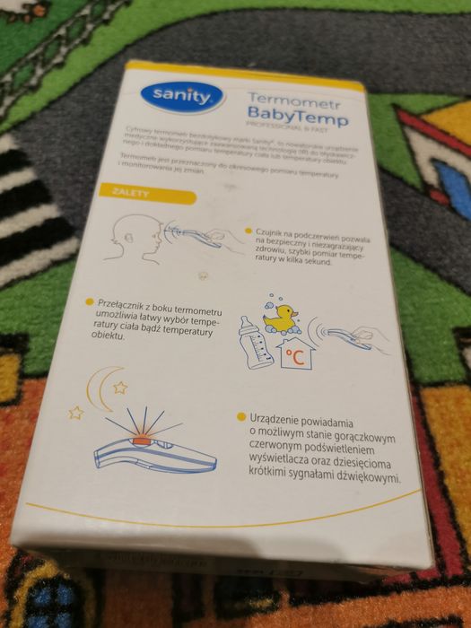 Termometr bezdotykowy sanity