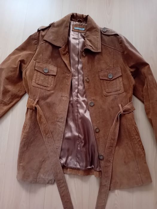 Casaco/blusão de cabedal/couro/pele- vintage