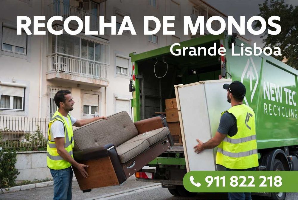 Recolha de Monos – Casa, Arrecadação ou Armazém | Grande Lisboa