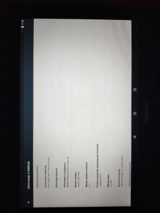 tablet lenovopad TB2-X30F