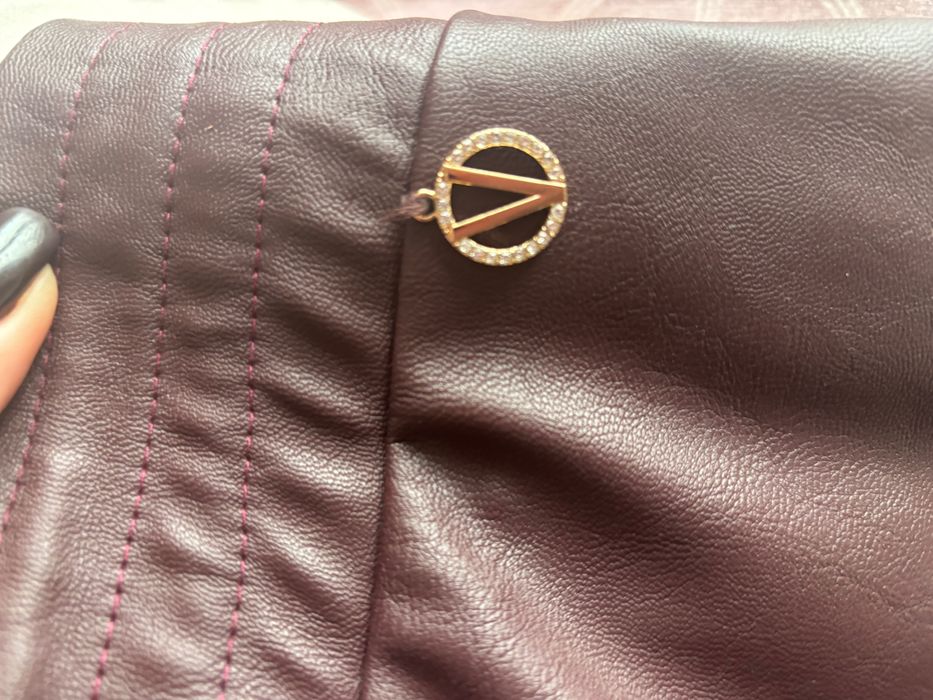 Velsatino  spódnica ołówkowa skórzana wysoki stan L 38/40 new %%%