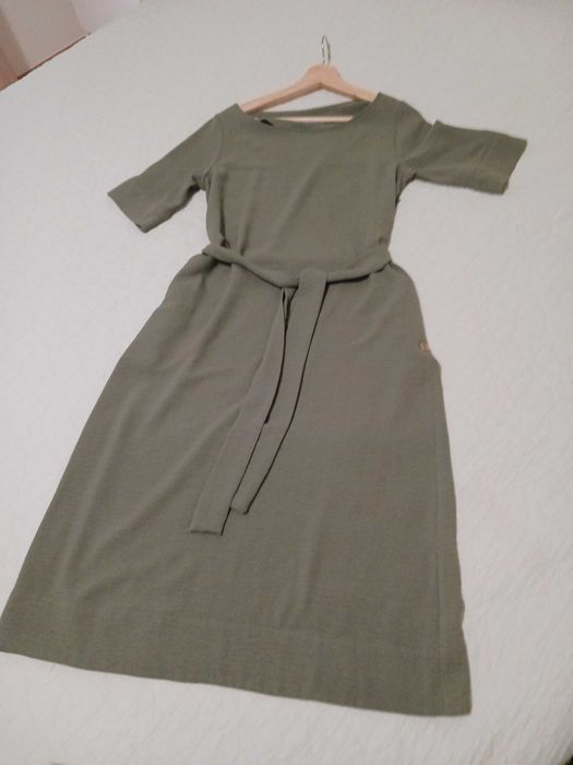 Vestido Lanidor, verde, pouco uso
