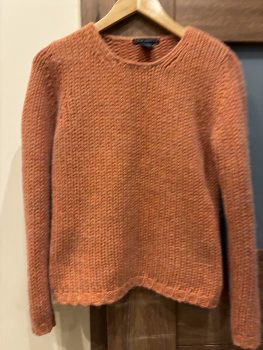 Sweter S lambswool,piekny kolor,jak nowy
