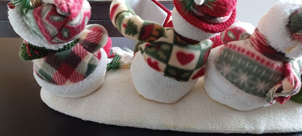 Decoração Natal muito bonita em tecido