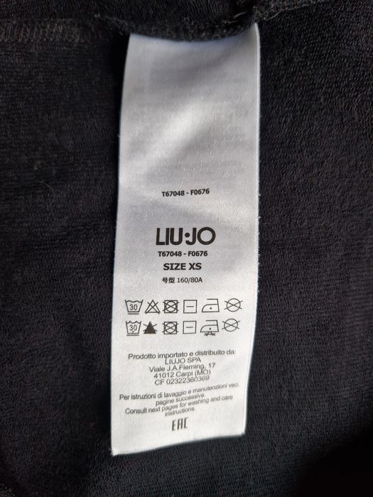 Czarna bluza Liu Jo roz. XS/S/M