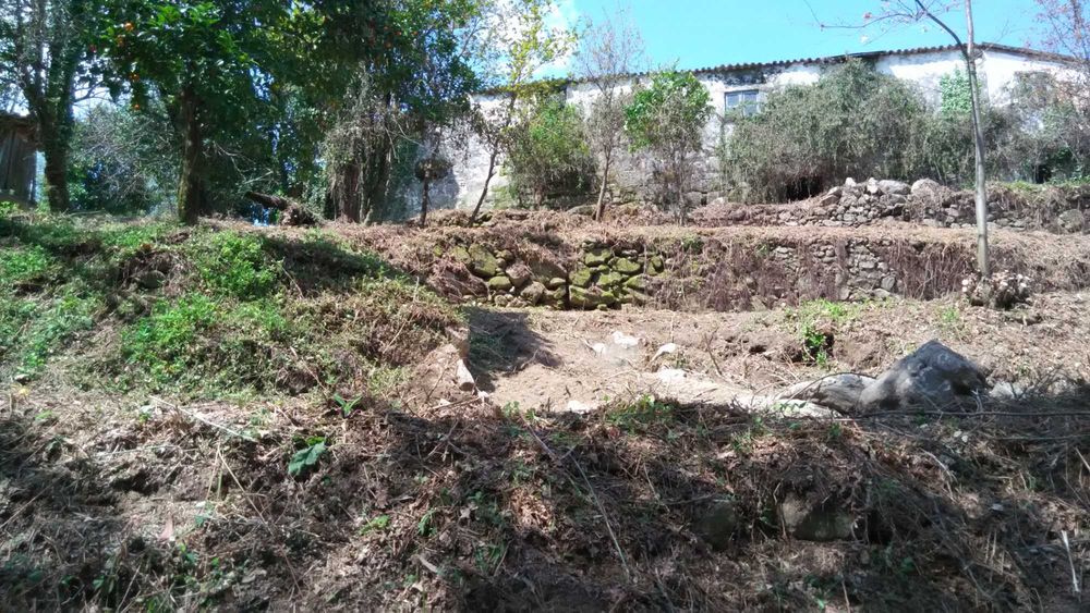 Quinta com casa para reconstrução e vista desafogada – Excelente exposição solar