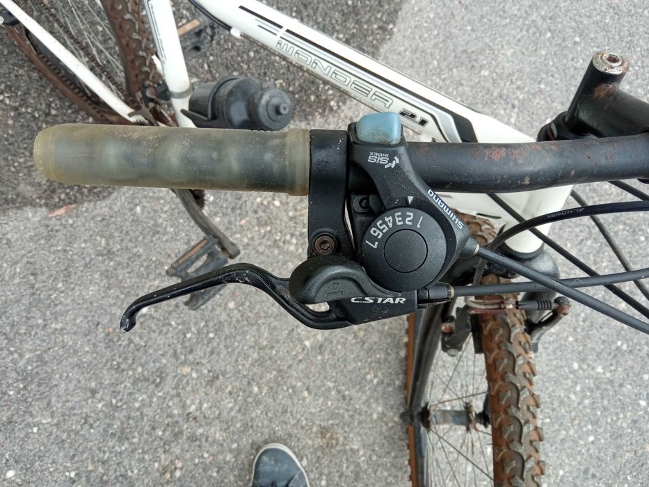 Bicicleta pronta a pedalar