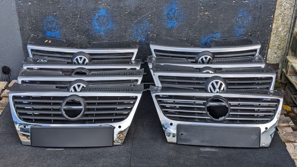 решетка радиатора пассат б6 решітка радіатора бамперу passat b6